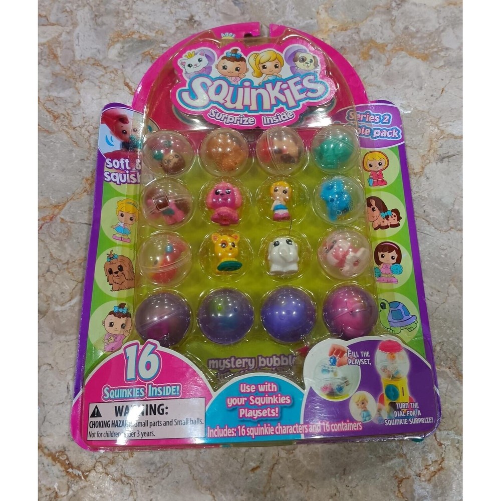 Squinkies Series 2 Bubble Pack Of 16 2010